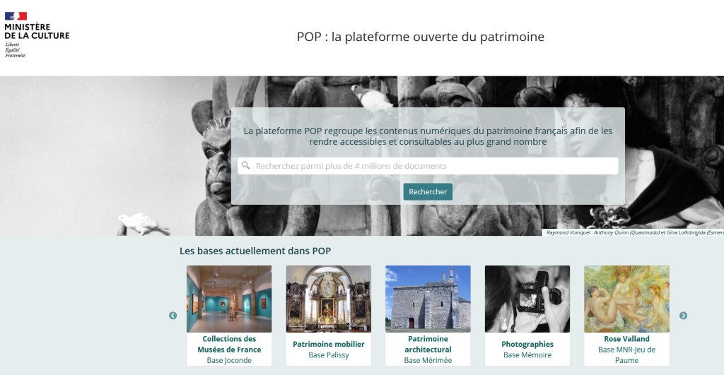 plateforme ouverte du patrimoine