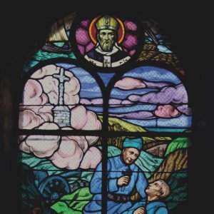 Vitrail de l'église de Tréguidel